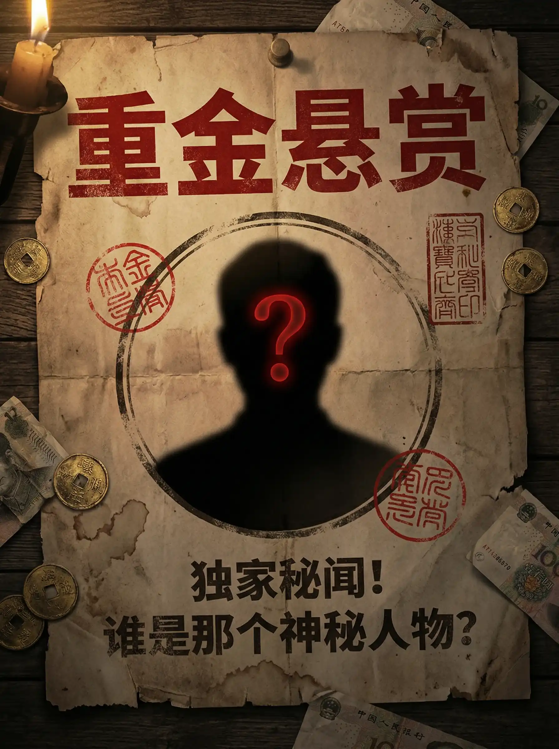 闭俗情侣 - 重金悬赏线索征集令